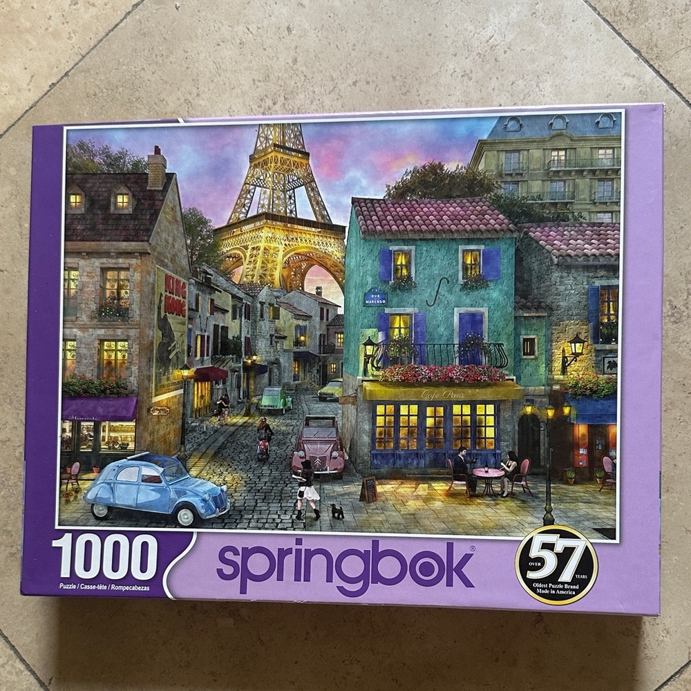 Springbok Parisian Evening 1000-Piece Puzzle